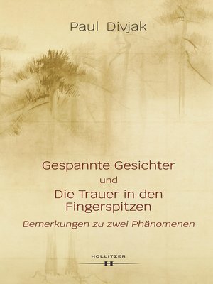 cover image of Gespannte Gesichter und Die Trauer in den Fingerspitzen